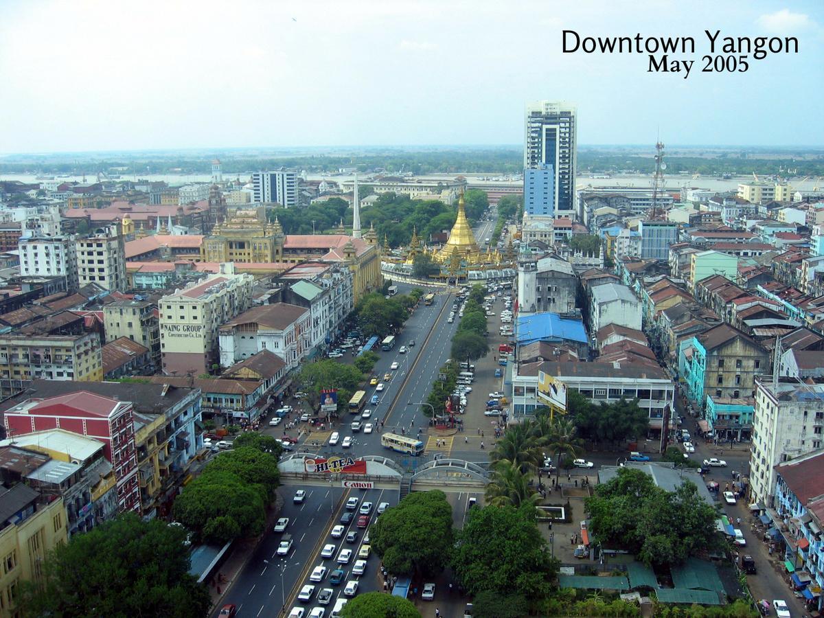 May Shan Hotel ย่างกุ้ง ภายนอก รูปภาพ